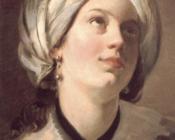 Studie zu Einer Lautenspielerin( Study of a Lutanist) - 费德里奇·冯·阿莫林